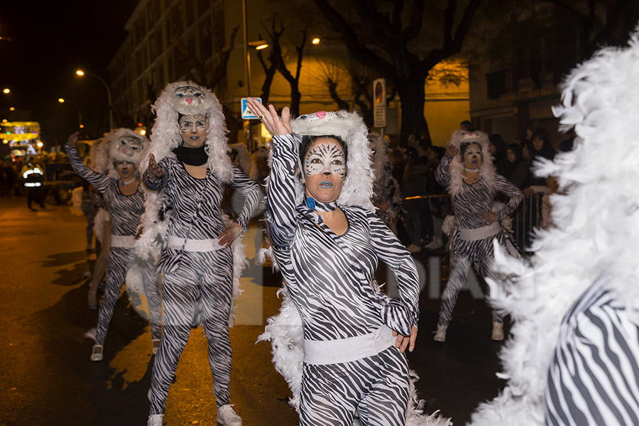 Rua del Carnaval de Les Roquetes del Garraf 2017